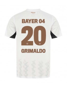 Muži Futbalové oblečenie Bayer Leverkusen Alejandro Grimaldo #20 2024-25 Krátky Rukáv - Preč